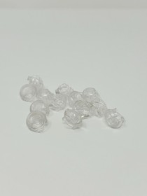 NEW LEGO&reg; Trans Clear Helmet Minifigure Part Batman DC Mr Freeze space #30124