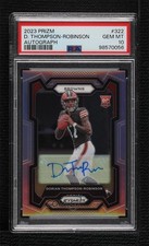 2023 Prizm Rookies Silver Dorian Thompson-Robinson #322 PSA 10 GEM MT Auto 0y2q