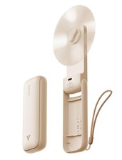 Aecooly Slim Portable Fan 2 Pack, Thin Handheld Fan, USB Rechargeable Mini