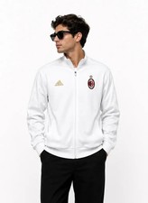 Chaqueta de fútbol olímpica Adidas AC Milan cremallera completa