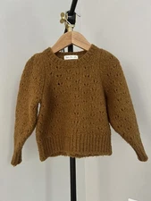Rylee + Cru Balloon Sweater, Camel