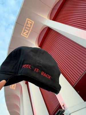 Nine Inch Nails NIN 2025 Official Peel It Back Tour Black & Red
