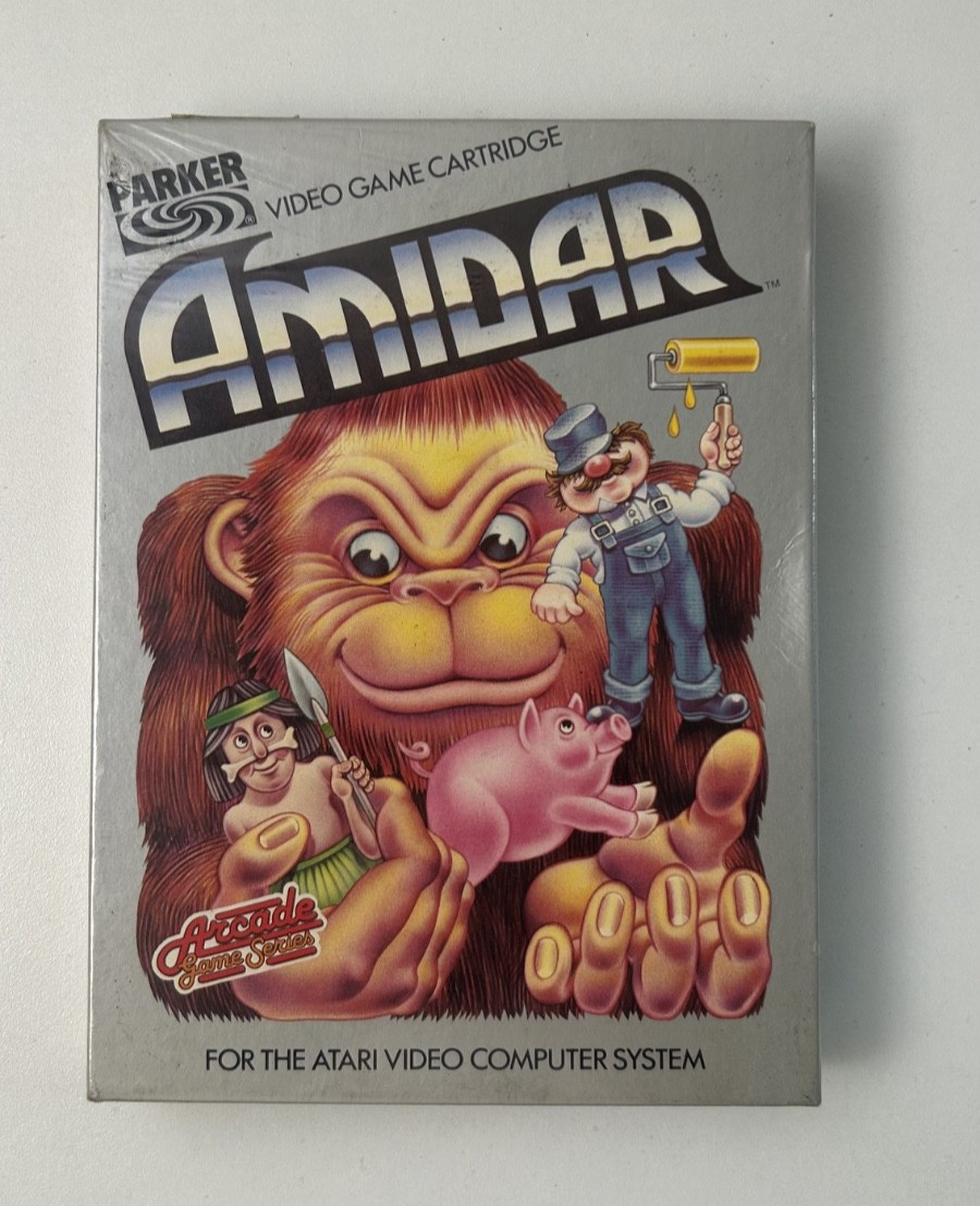 AMIDAR - ATARI 2600 - FACTORY SEALED - NEW - BLISTER - NEUF