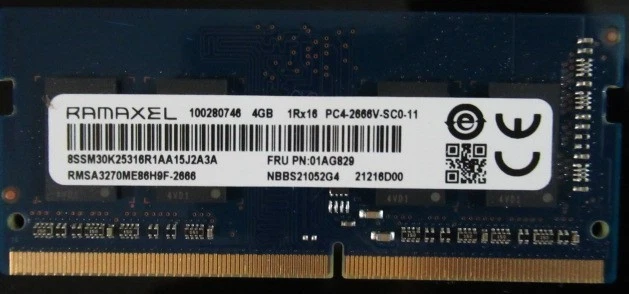 Ramaxel Computer PC4-21300 (DDR4-2666) Bus Speed Memory (RAM) for