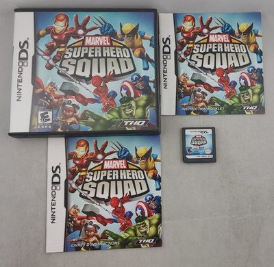 Marvel Super Hero Squad (Nintendo DS, 2009) CIB / Complete - Tested