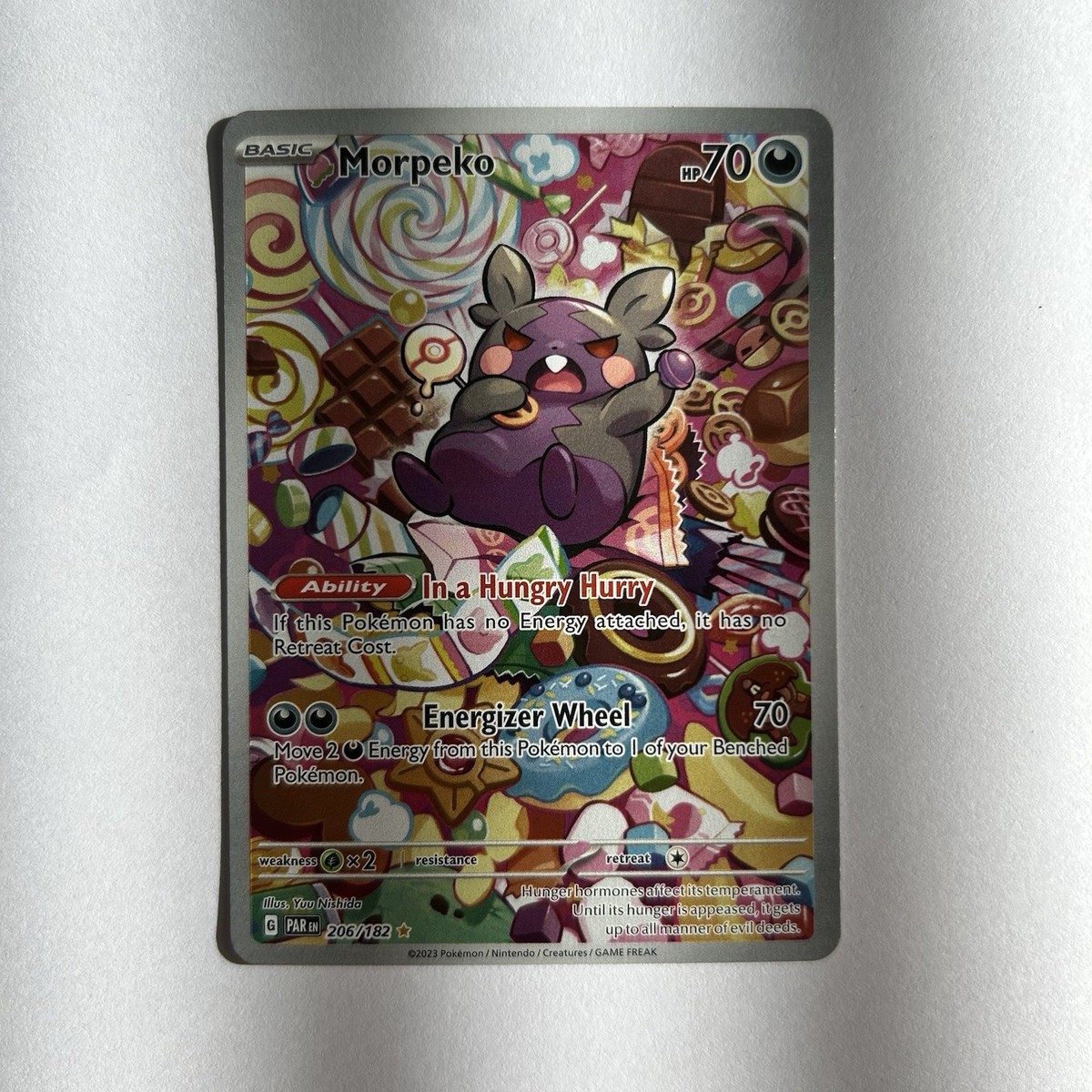 Morpeko 206/182 SV04: Paradox Rift Illustration Rare NM | eBay