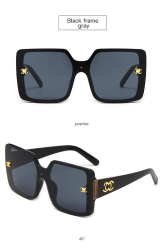 Luxus Eckige Sonnenbrille Uv400 – Designer Trend Brille für Damen und Herren - Bild 17 von 28