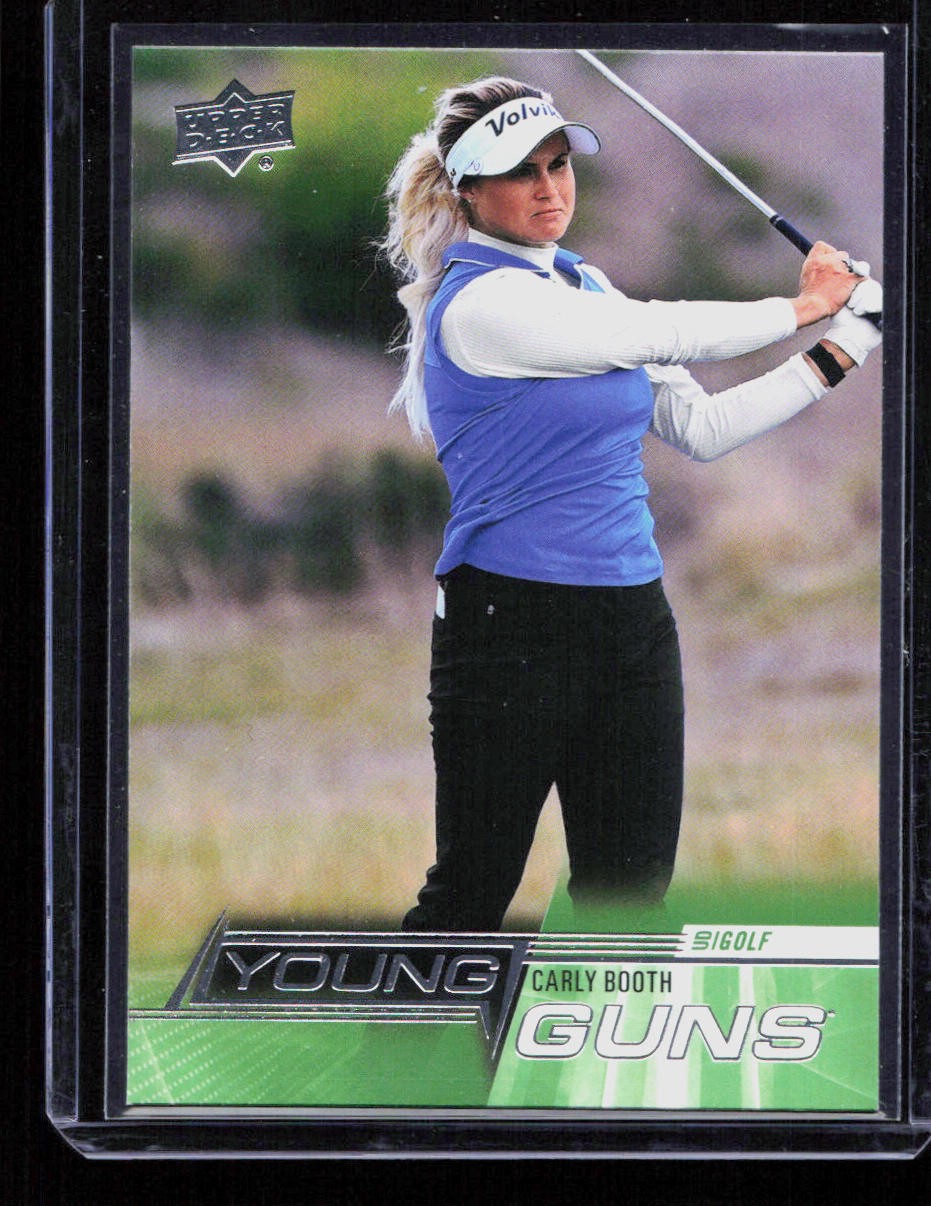 Carly Booth 2024 Upper Deck Golf #150 Young Guns Rookie