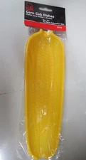 Chef Craft Corn Cob Dishes  Set of 2 # 20718  Plastic  8.25" Long