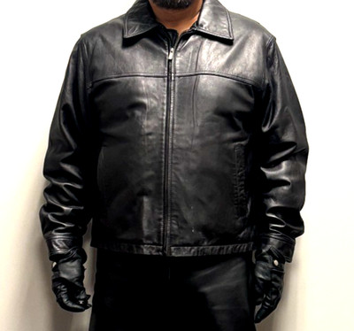 The Original James Dean Men's Black Bomber Jacket Size XL | eBay