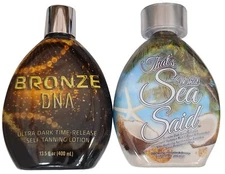 That's What Sea Said Accelerator & BRONZE DNA Self Tanning Lotion Sunless Tanner