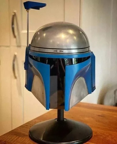Mandalorian Jango fett Helmet Adult Star Wars Cosplay Bounty Hunter - Picture 3 of 3