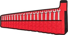 TEKTON WCB94202 Metric Combination Wrench Set with Pouch, 19-Piece (6 - 24 mm)