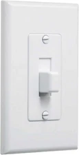 TayMac MW5070W MASQUE 1-Gang Decorator Toggle Switch Cover-Up Wall Plate 5-Pack