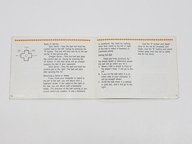 Racket Attack Authentic Original NES Nintendo Manual Only *