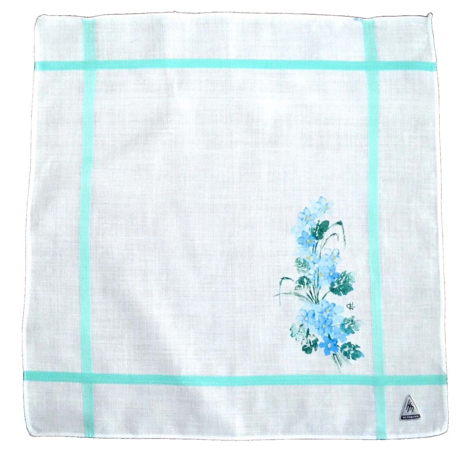 Casual Simples Vintage Pintado à Mão e Lenços Sólido