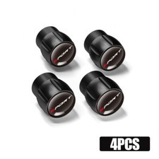4Pcs Sport Logo Car Wheel Tire Valve Dust Stem Air Caps Cover Accessories