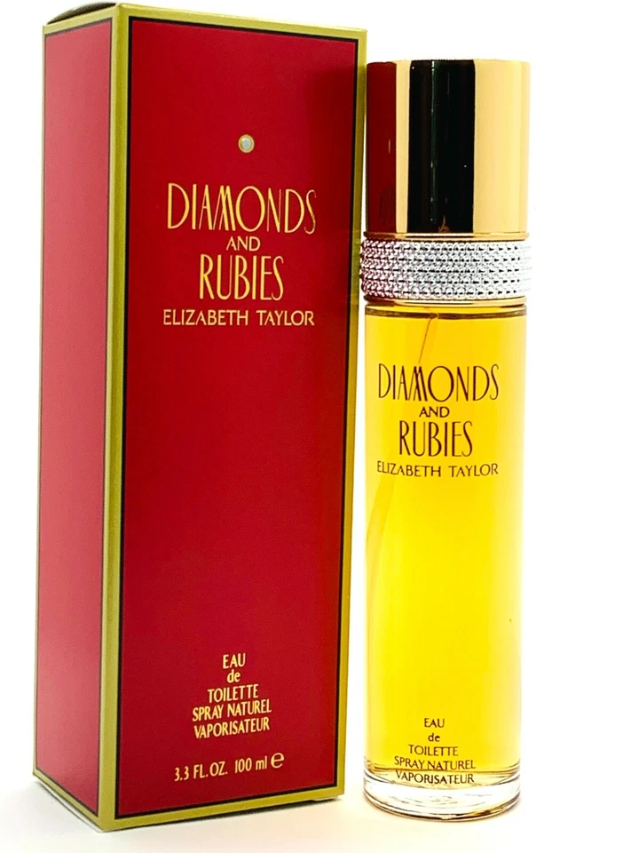 Perfume Diamonds and Rubies de Elizabeth Taylor 3,3 oz 100 ml Eau de Toilette NUEVO Foto 2 de 4