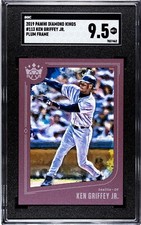 2019 Panini Diamond Kings #113 Ken Griffey Jr. Plum Frame SGC 9.5 SP