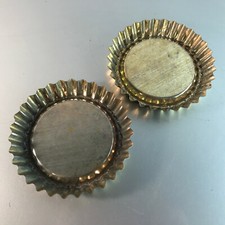 Quiche Backform 12 cm Törtchen Förmchen 2 er Set Metall Küche Backen 