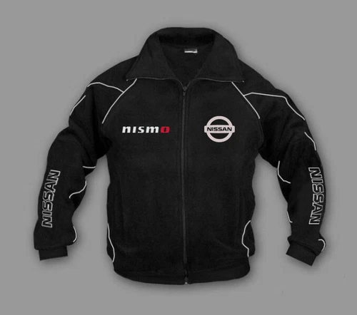New Mens Nissan Nismo Fleece Jacket Clothing with high quality embroidered logo video thumbnail