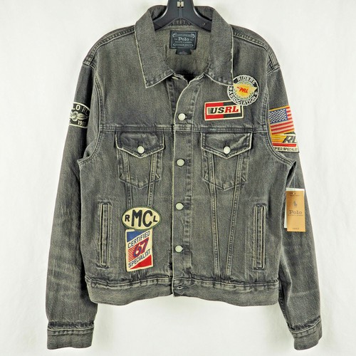 Polo Ralph Lauren Denim Jacket Mens L 