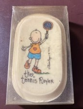 Vintage 1975 Bill Eagan “The Tennis Player” Bar Soap In Original Box Made in USA