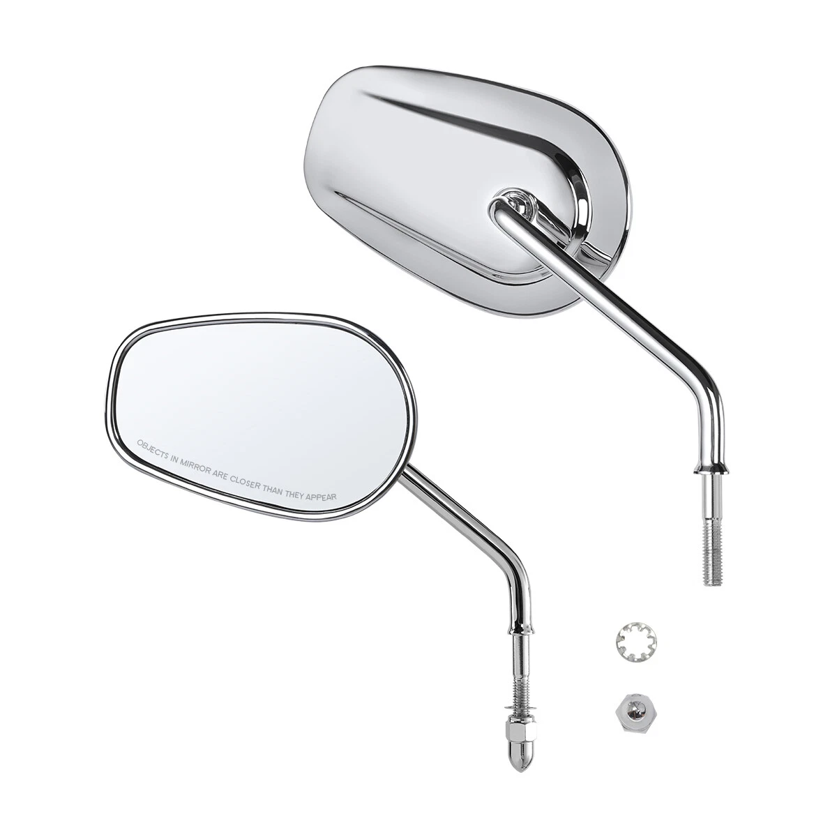 Pair Chrome Rear View Mirrors Fit For Harley XL1200L XL883 XL883L Sportster USA
Opens in a new windo