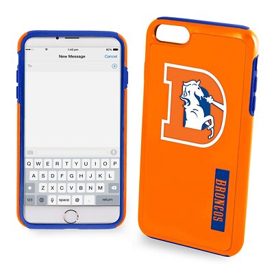 FOCO NFL Denver Broncos Retro Case For iPhone Plus, Plus, 6S Plus, 