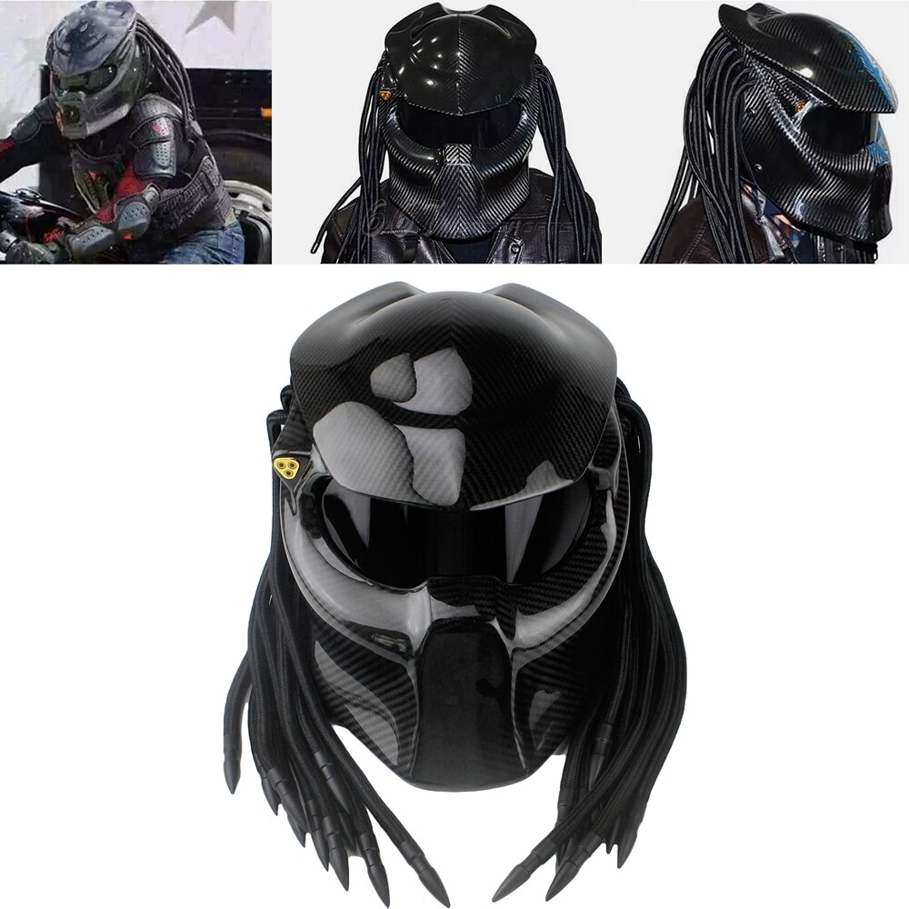Motocross Helmets Black Predator Motorcycle Helmet Predator Rapid