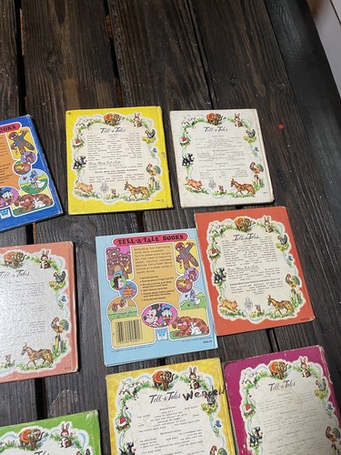 Riesige Menge 16 Vintage Whitman Tell A Tale Bücher - Bild 8 von 12