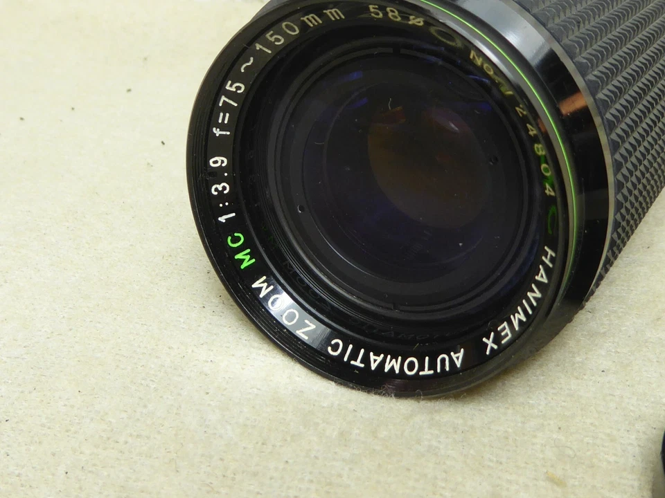 Hanimex Auto Zoom MC 75-150mm F3.9 canon fd  ae1 a1 f1 av1 at etc portrait  - Image 2 of 4
