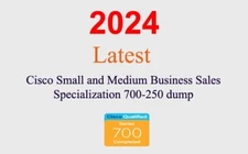 Cisco SMB Sales Specialization 700-250 Q&A GUARANTEED (1 month update)