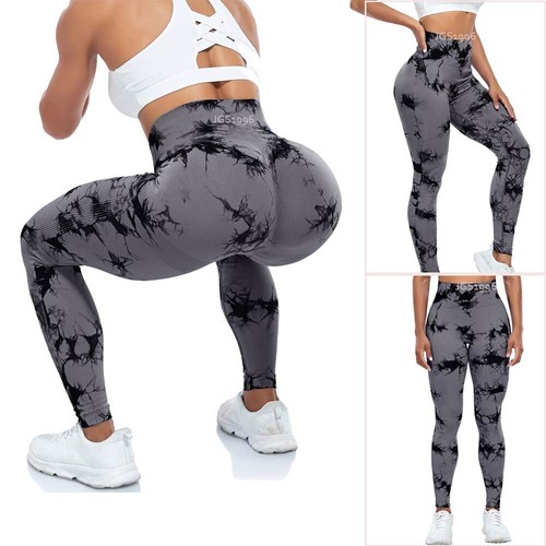 Womens Gym Fitness Leggings High Waist Compression Training Sport Yoga Pants - Picture 9 of 66