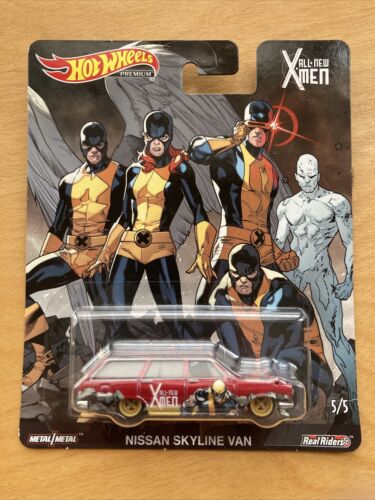 Hot Wheels All New X-Men Nissan Skyline Van 1/64 Scale Hot Wheels Premium Marvel