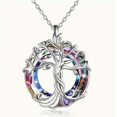 Tree of Life Elegant Luxury Unique Creative Design Fashion Necklace Jewelry Gift