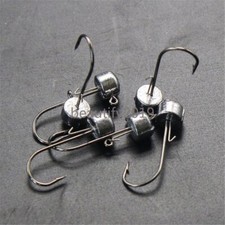 50pcs 2.5g 3.5g 5g 6g Ned Rig Jig Heads Unpainted Bass Crawfish Crappie Trout