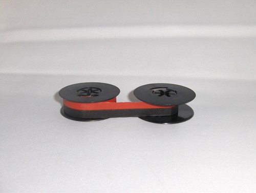 Silver Reed SR 100 Typewriter Ribbon - Red/ Black Ink - Picture 4 of 4