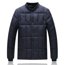 Men's Puffer Padded Jacket Coat Thick Quilted Winter Warmer Outerwear Casual SPW
