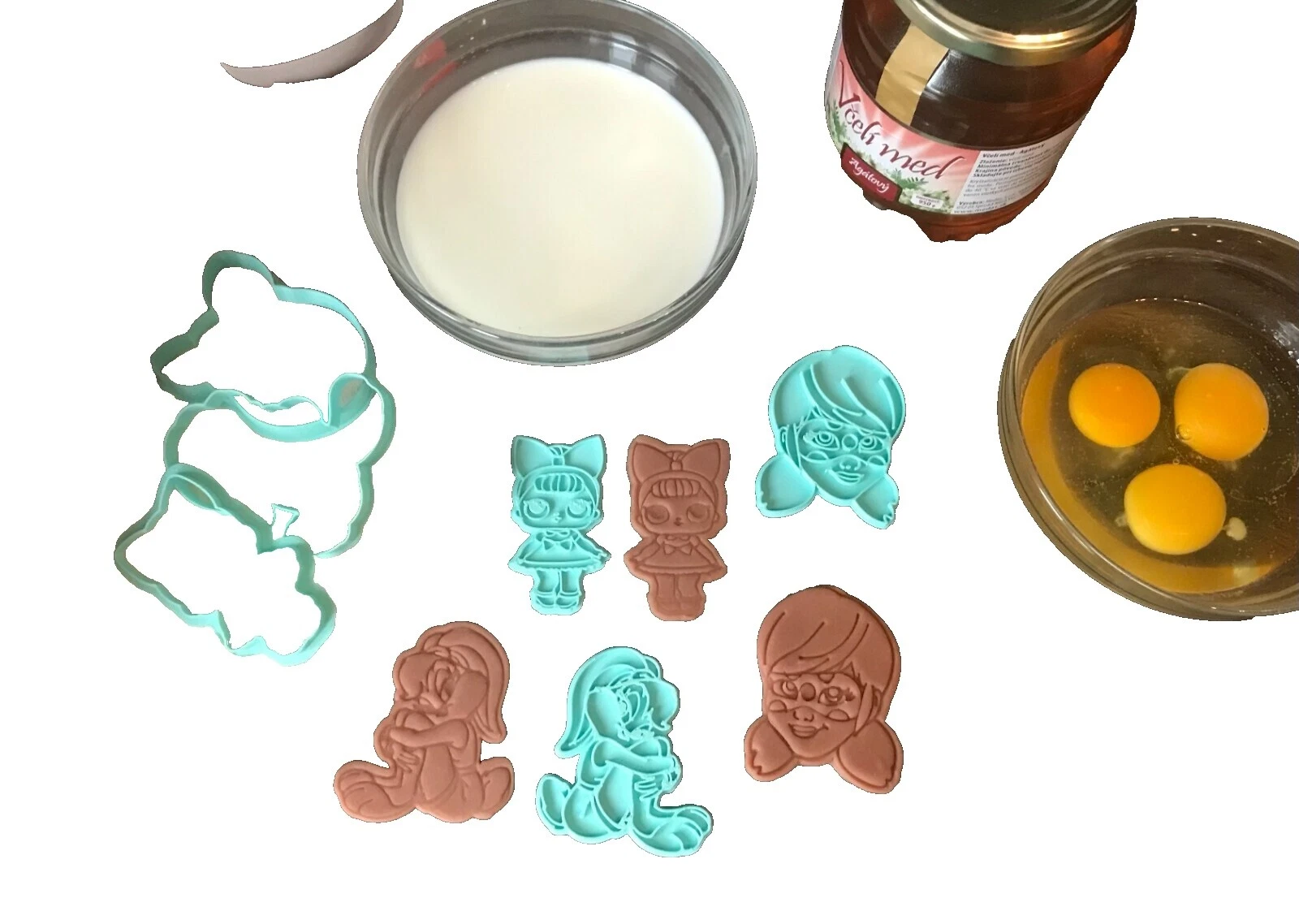 Cartoons People Cookie Cutters