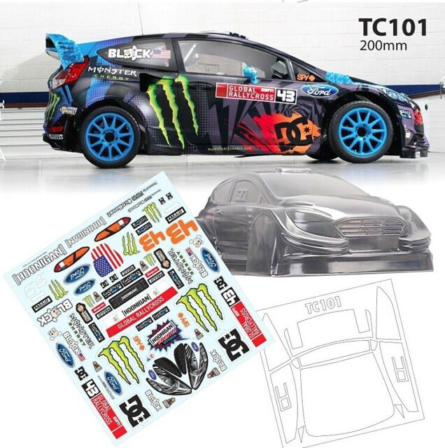 1 10 Ford Focus Gymkhana Legend Ken Block Fiesta Rally Mnstr Pl For Sale Online Ebay