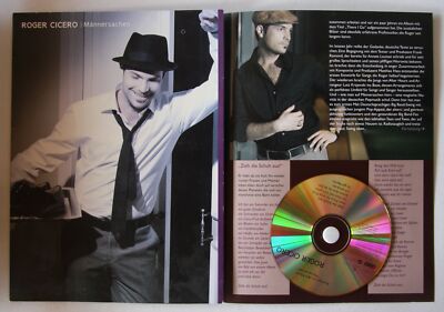 Roger Cicero Männersachen Ger Press-Kit/Folder Inc. CD 2006 Very Rare