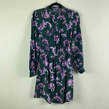 Modcloth Revel In The Details Shift Dress Kohaku Koi Fish Deep Emerald Size S