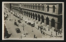 1920s RPPC General Post Office Colonnade at Martin Place, Sydney, NSW, Australia