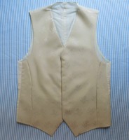 Mens Italian Waistcoat Silk Wool Cream Tuxedo Vest Small Size 36 Chest Xs Mens Italian Waistcoat Silk Wool Cream Tuxedo Vest Small Size 36 Chest Xs