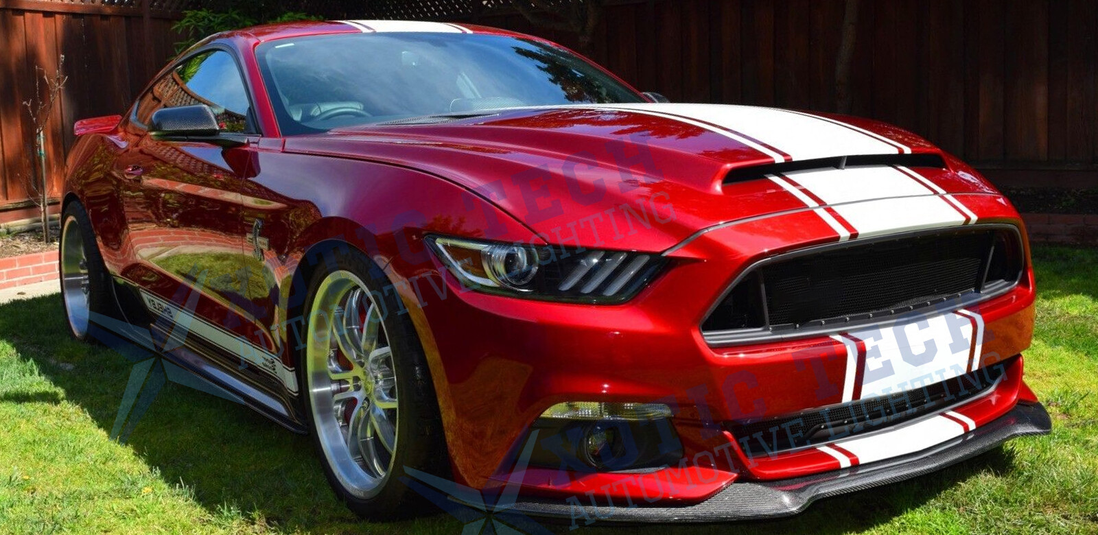 Graphics Rally Racing Stripe Hood Roof Trunk Decal Sticker Wrap For ...