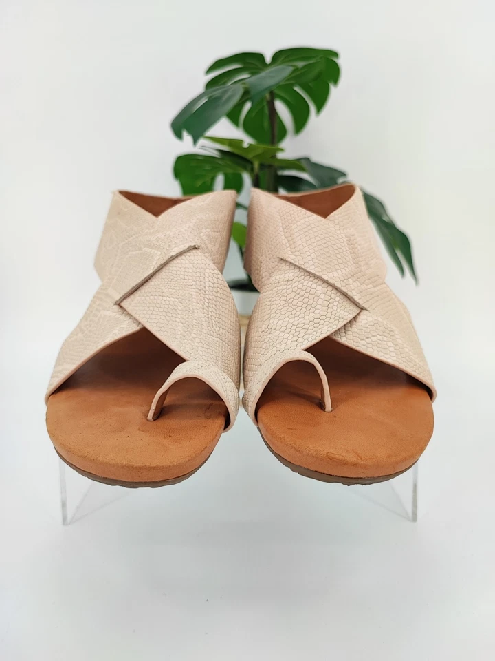 Sandalias de cuña Gentle Souls de Kenneth Cole Inna beige talla 10 EE. UU. Foto 2 de 4
