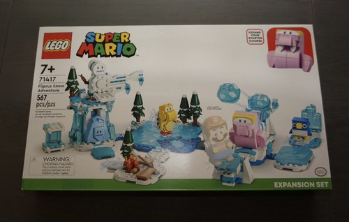 Lego Super Mario Fliprus Snow Adventure 71417 | EMPTY Set Box Only | Official - Picture 1 of 7