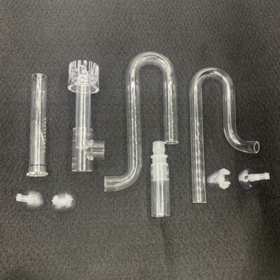 Aquarium Acrylic Inflow Outflow Pipe for Oil Film Removal External Tube Filter