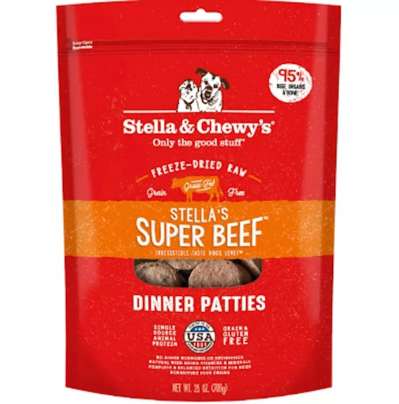 25oz 709g Stella Chewy s Freeze Dried Raw Supper Beef Dinner